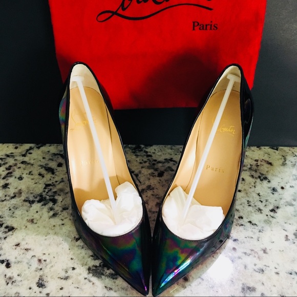 Christian Louboutin Pigalle Follies Patent Stellar - Picture 2 of 5